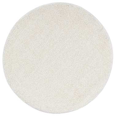 vidaXL Tapete de divisão shaggy 120 cm cor creme[1/4]