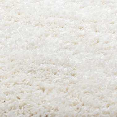 vidaXL Tapete de divisão shaggy 160 cm cor creme[4/4]