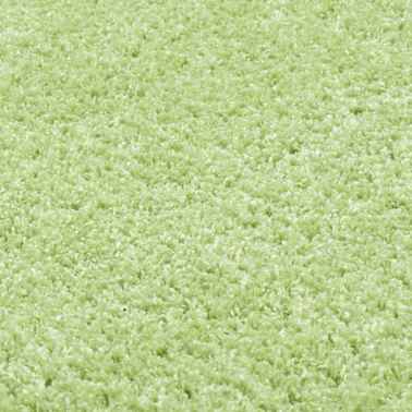 vidaXL Tapete de divisão shaggy 120 cm verde[4/4]