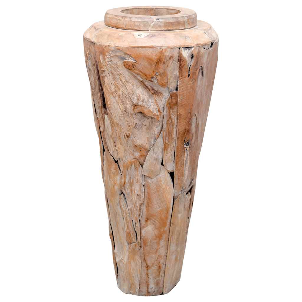 Thumbnail - vidaXL Deko-Vase 40 x 100 cm Massivholz Teak