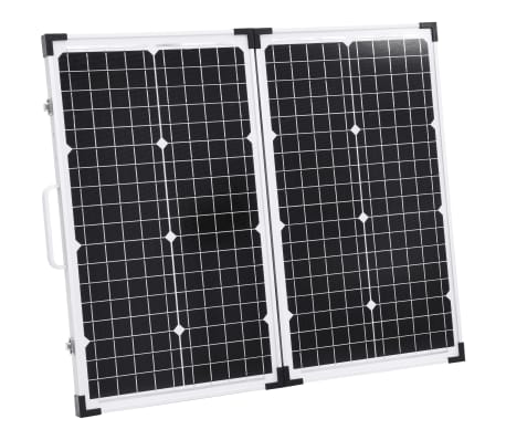 vidaXL Folding Solar Panel Case 60 W 12 V