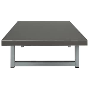 vidaXL Badkamermeubel 120x40x16,3 cm grijs