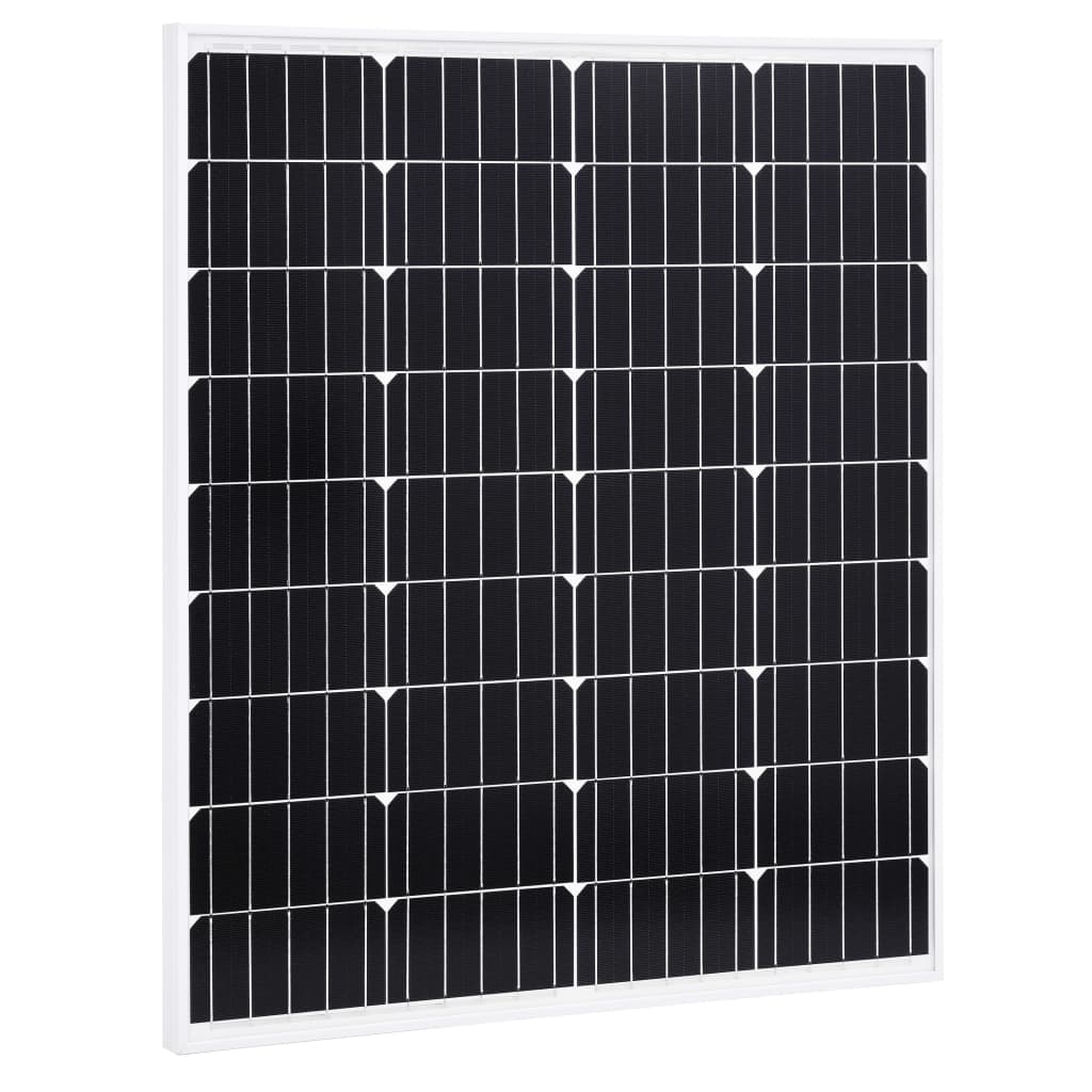 Solární panel 80 W monokrystalický hliník a bezpečnostní sklo