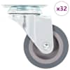vidaXL 32 tk p&ouml;&ouml;rlevad rattad 50 mm