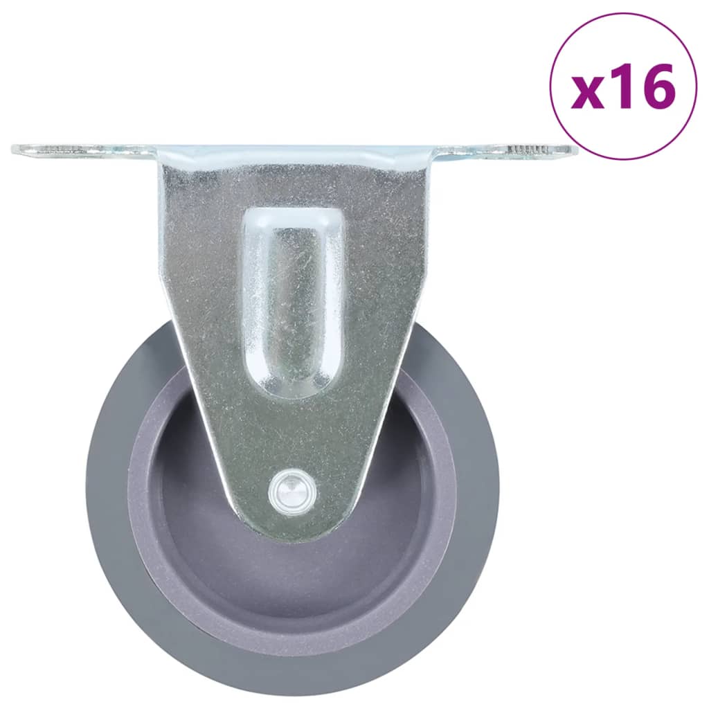 vidaXL Roți fixe, 16 buc., 75 mm vidaxl.ro