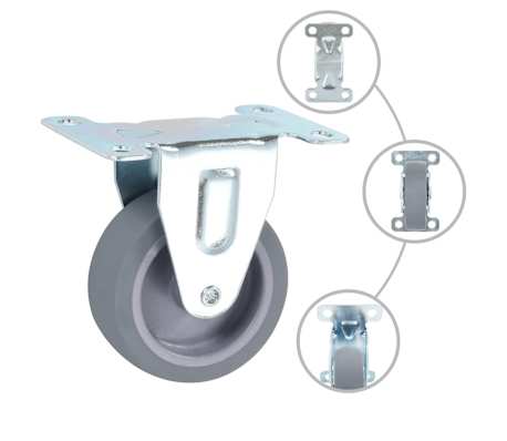 vidaXL Roți fixe, 32 buc., 75 mm