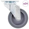 vidaXL 24 tk p&ouml;&ouml;rlev ratas 75 mm