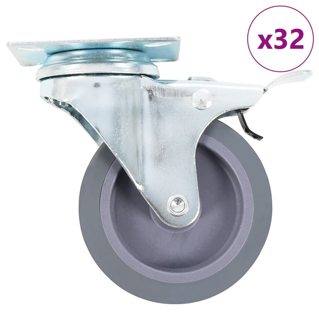 Thumbnail - vidaXL 32 Stk. Lenkrollen 75 mm