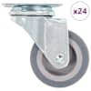 vidaXL 24 tk p&ouml;&ouml;rlevad rattad 50 mm