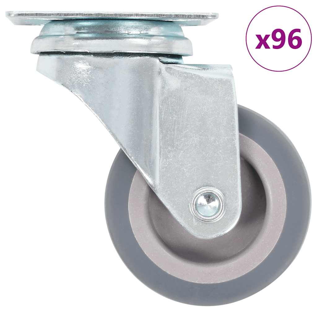 vidaXL 96 ks otočná kolečka 50 mm