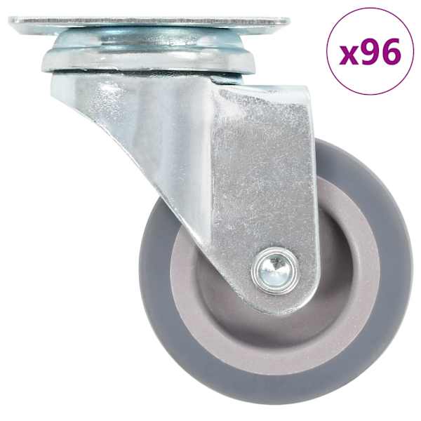 vidaXL 96 tk p&ouml;&ouml;rlevad rattad 50 mm