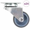 vidaXL 24 tk topelrattaga p&ouml;&ouml;rlevad rattad 50 mm