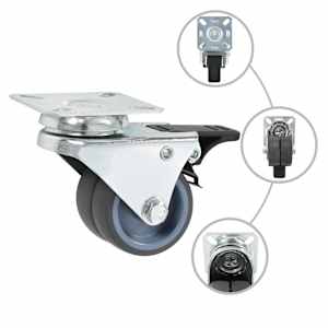 vidaXL 32 tk topelrattaga p&ouml;&ouml;rlevad rattad 50 mm