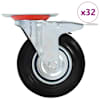 vidaXL 32 tk p&ouml;&ouml;rlev ratas 125 mm