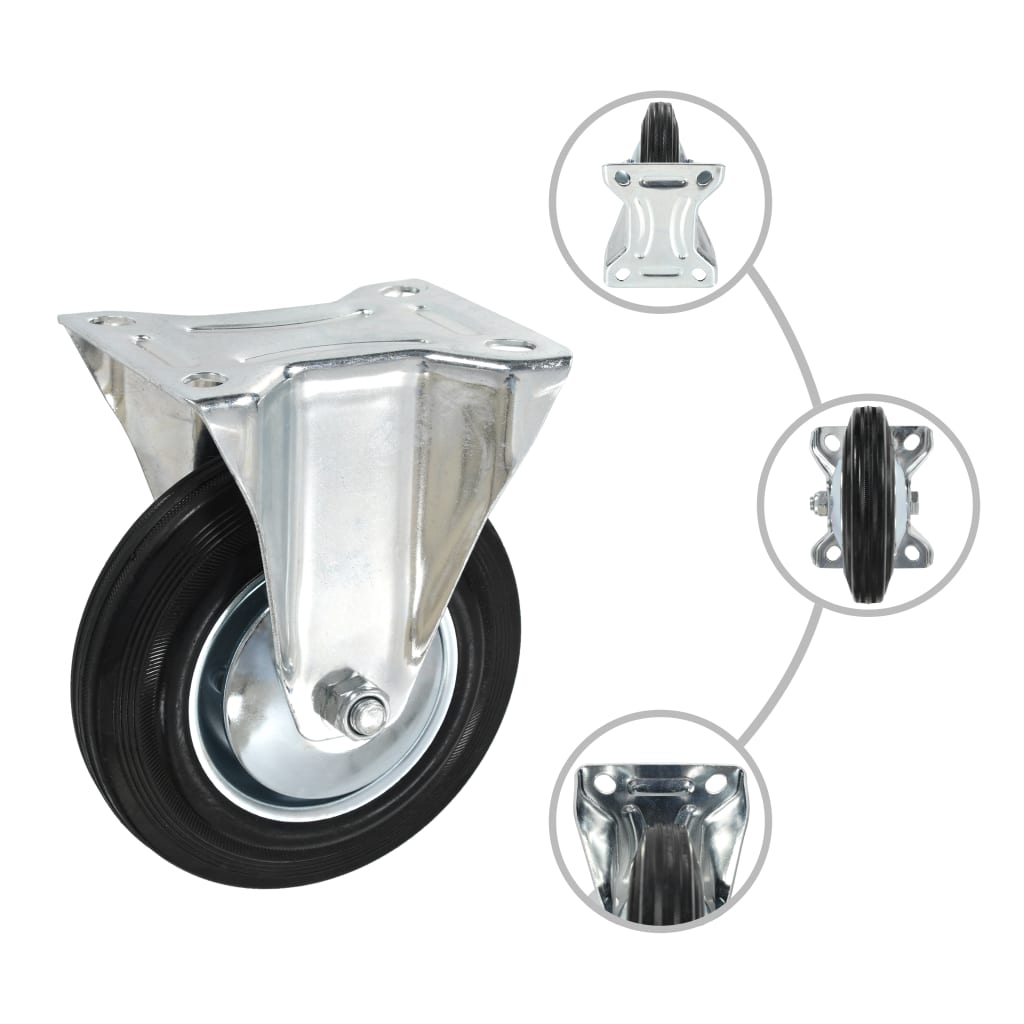 Thumbnail - vidaXL 24 Stk. Bockrollen 160 mm