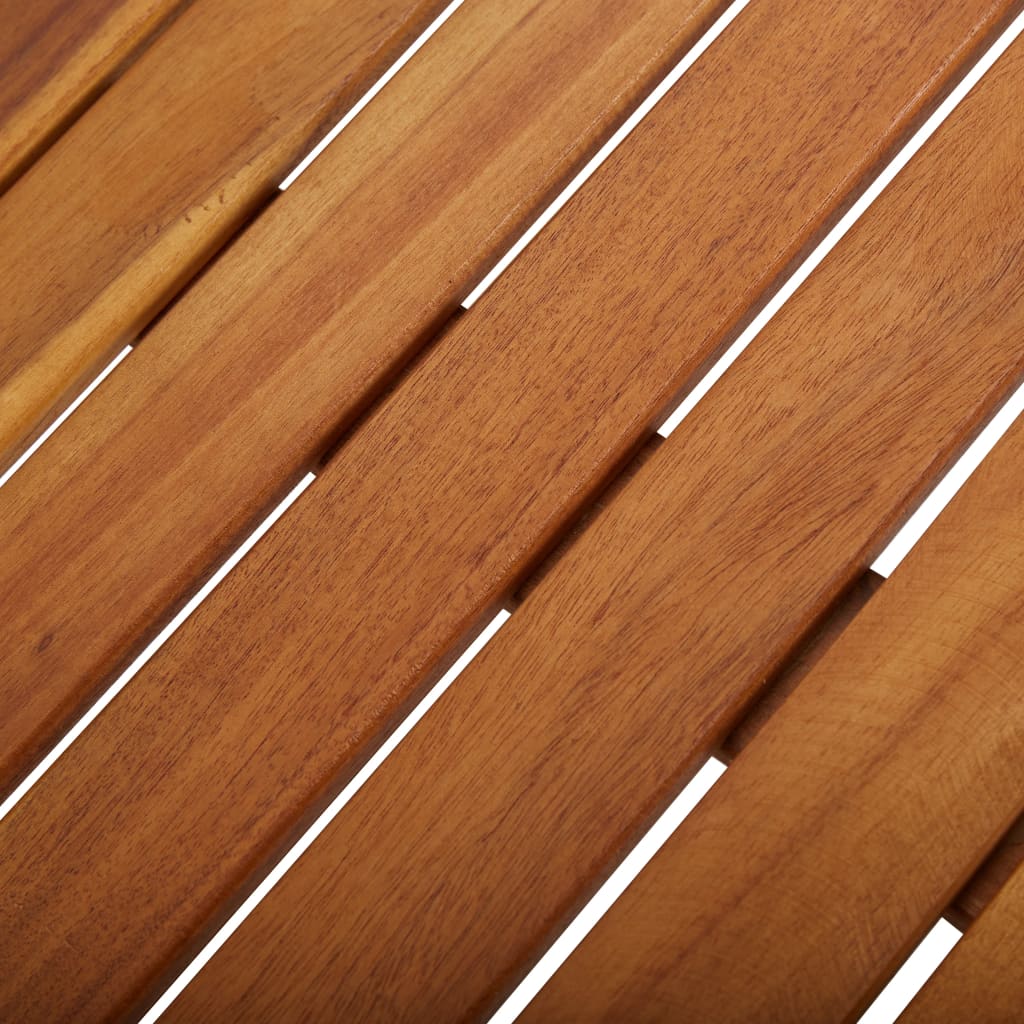 Tuintafel met plantenbak en 2 bistrostoelen massief acaciahout image 14