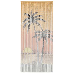 vidaXL uksekardin, bambus 90 x 200 cm