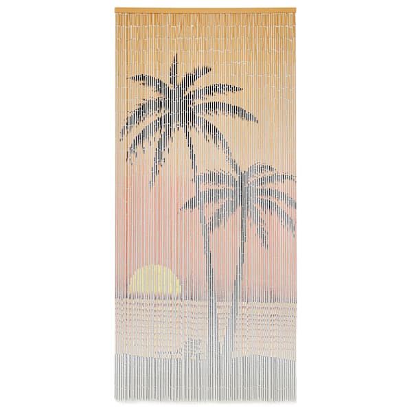 vidaXL uksekardin, bambus 90 x 200 cm
