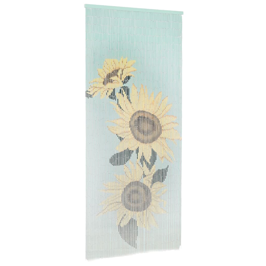 vidaXL Perdea de ușă pentru insecte, 90 x 200 cm, bambus