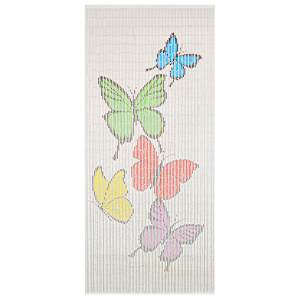vidaXL uksekardin, bambus 90 x 200 cm