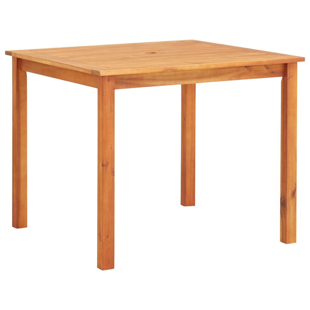 Sodo stalas, 88x88x74cm, akacijos medienos masyvas | Stepinfit