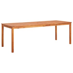 Zahradní stůl 215 x 90 x 74 cm masivní akáciové dřevo - obrázek 1