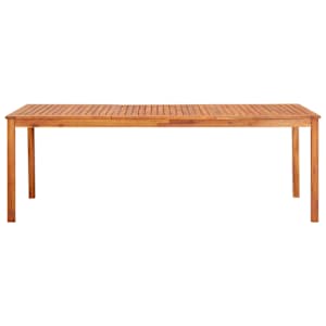 Zahradní stůl 215 x 90 x 74 cm masivní akáciové dřevo - obrázek 2