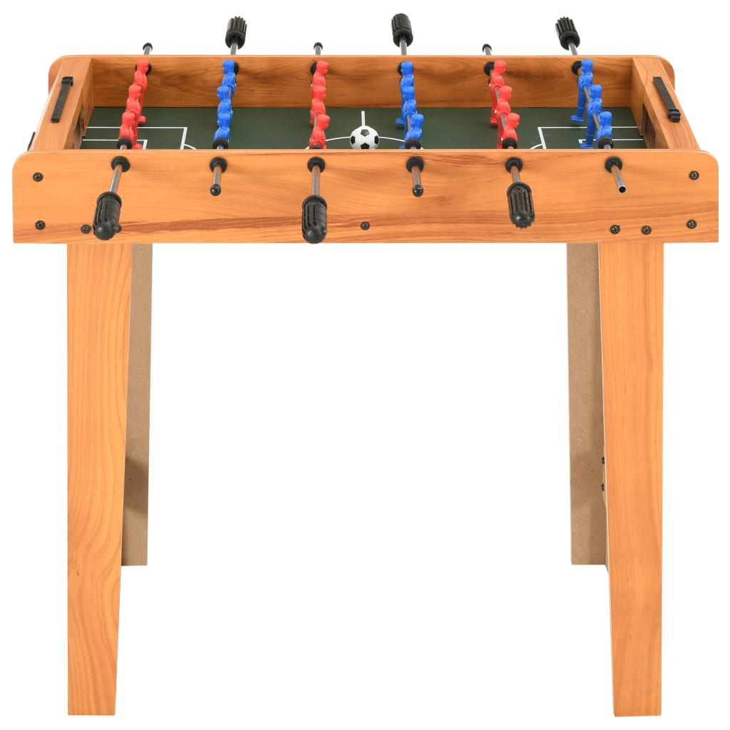 vidaXL Mini masă de fotbal, 69 x 37 x 62 cm, arțar