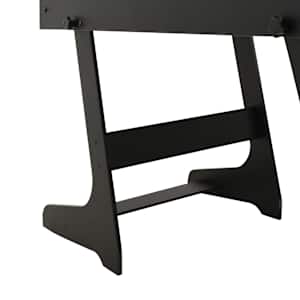 Skládací stolní fotbal 121 x 61 x 80 cm černý - obrázek 10