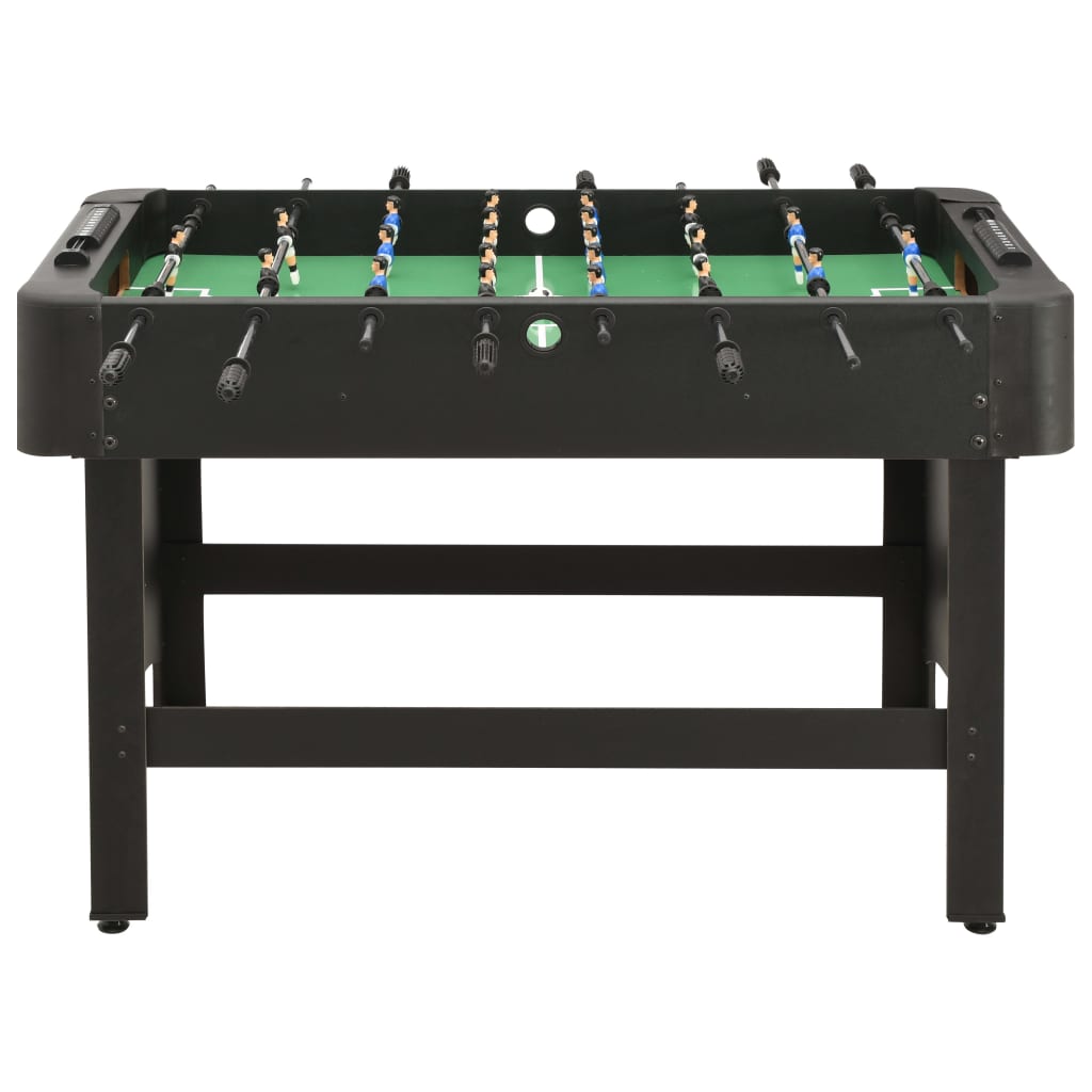 vidaXL Football Table 118x95x79 cm Black