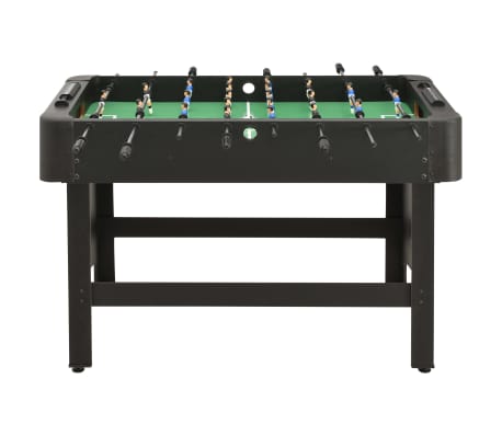 vidaXL Futbolín negro 118x95x79 cm