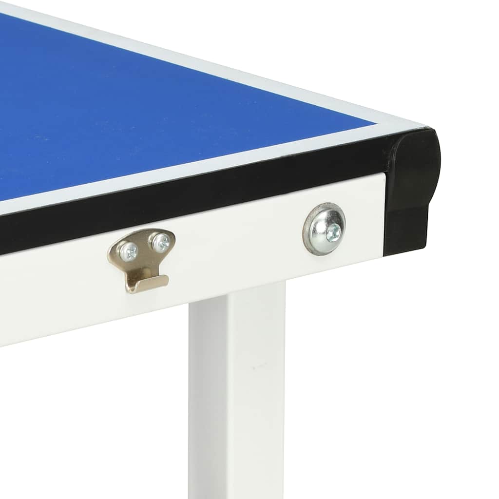 Table De Ping-pong Avec Filet 152x76x66 Cm Bleu VidaXL 16 width=274