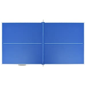 1,5metrový pingpongový stůl se sítí 152 x 76 x 66 cm modrý - obrázek 5