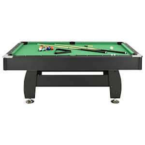 vidaXL 7 Feet Billiard Table 88 kg 214x122x79 cm Black
