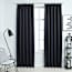  vidaXL 2 db antracitszürke sötétítőfüggöny kampókkal 140 x 245 cm termék 2. képe