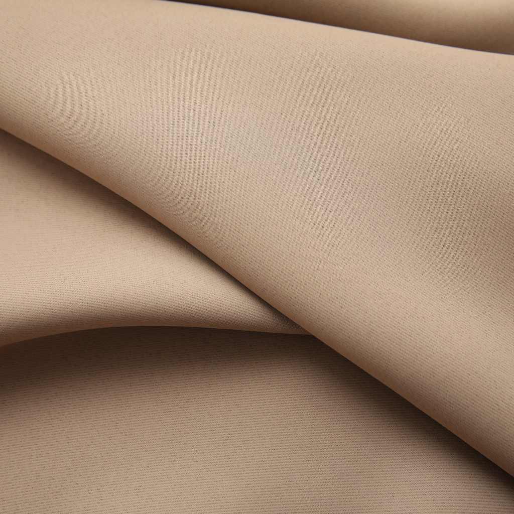 

vidaXL Gordijnen verduisterend met haken 2 st 140x225 cm taupe