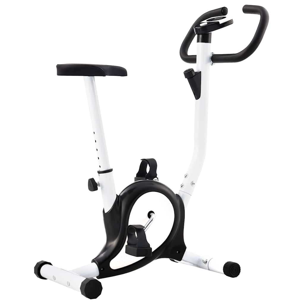 vidaXL Heimtrainer mit Riemenantrieb Schwarz