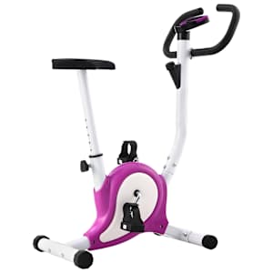 vidaXL veloergomeeter, rihmaga vastupanu, lilla