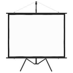 vidaXL プロジェクタースクリーン 三脚付き 60インチ 4:3