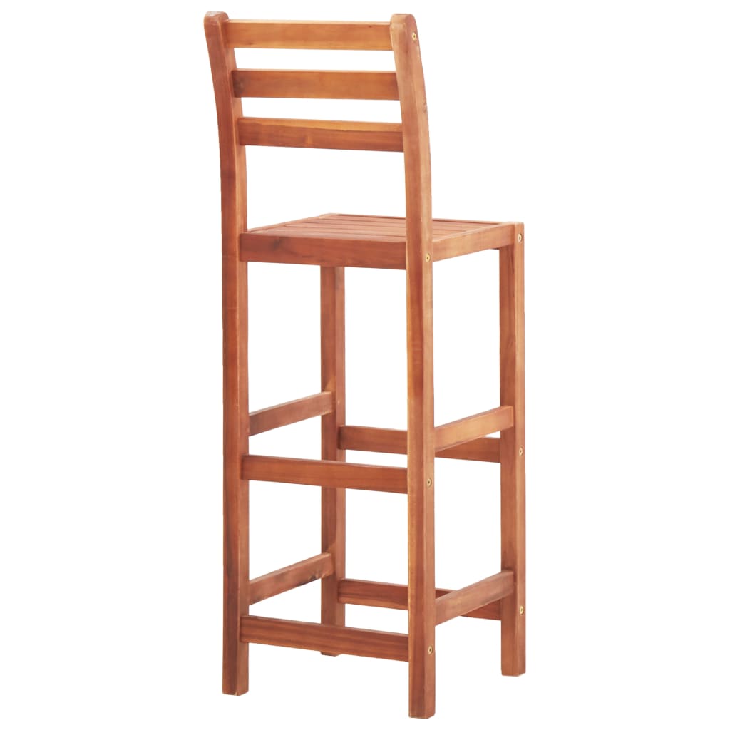  Barové stoličky 2 ks, akáciový masív