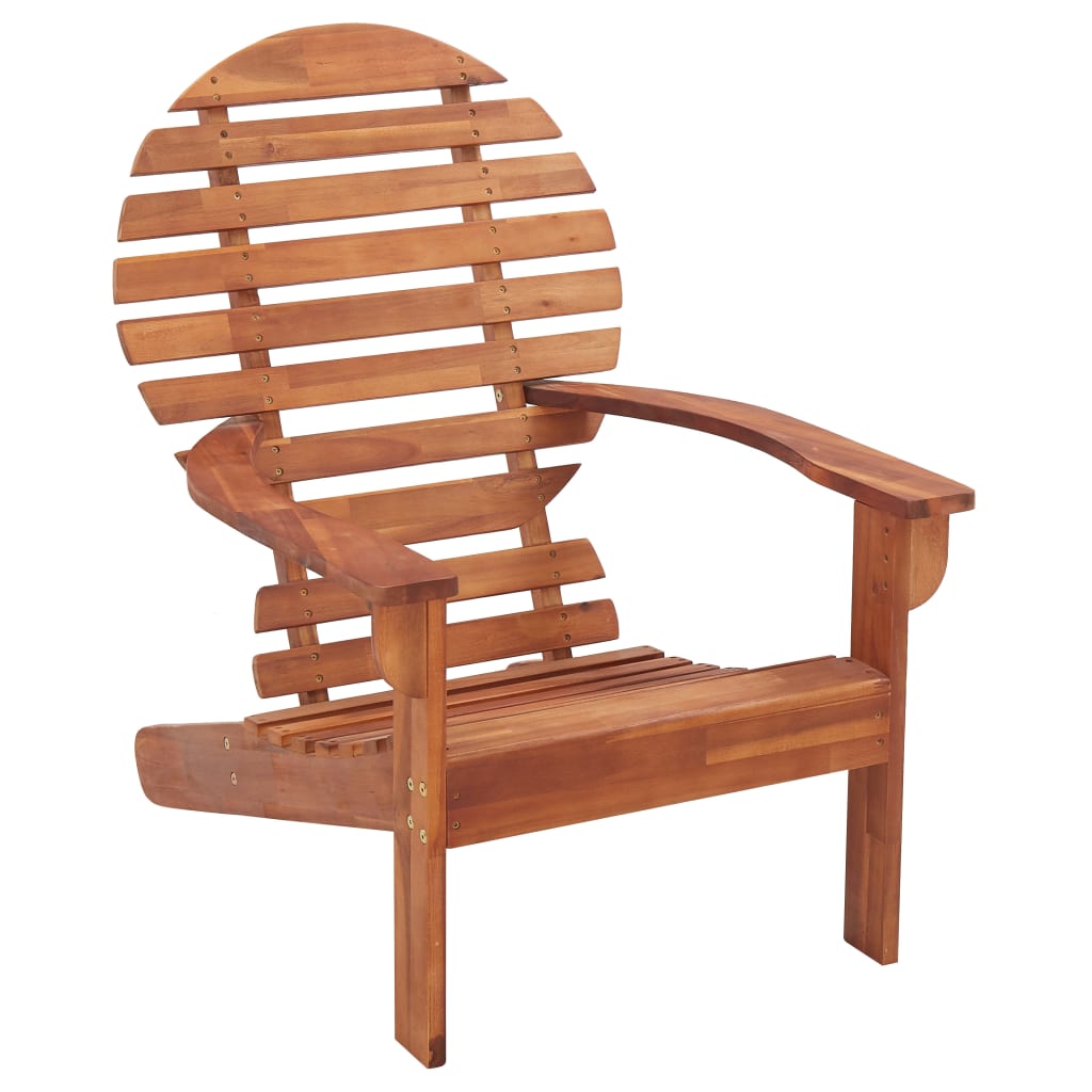 vidaXL Scaun Adirondack, lemn masiv de acacia