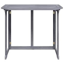 vidaXL Folding Balcony Table 90x50x74 cm Solid Acacia Wood