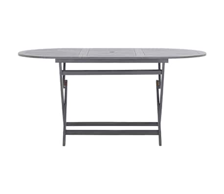 vidaXL Gartentisch Klappbar 160x85x75 cm Massivholz Akazie