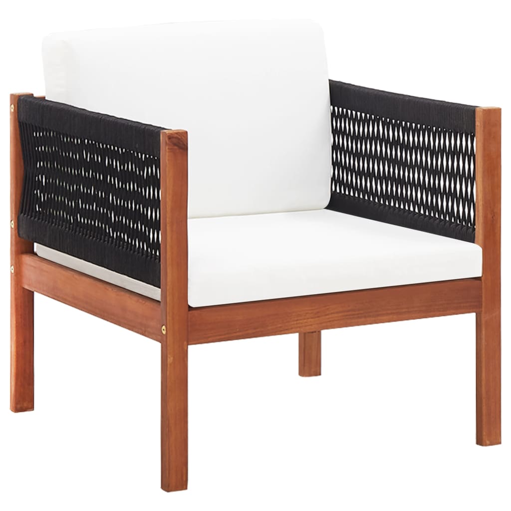 

vidaXL Tuinstoelen 2 st massief acaciahout