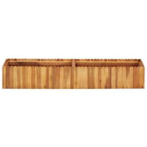 Zahradní vyvýšený záhon 150 x 30 x 25 cm masivní akáciové dřevo - obrázek 2
