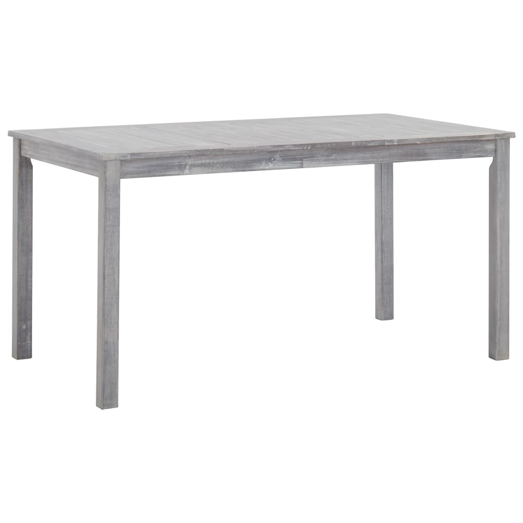 

vidaXL 7-delige Tuinset massief acaciahout greywash