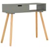 vidaXL konsoollaud hall 80 x 30 x 72 cm toekast m&auml;nnipuidust