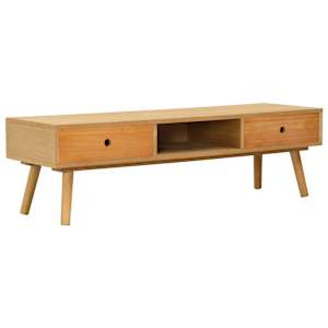 TV stolek 120 x 35 x 35 cm masivní borové dřevo - obrázek 2