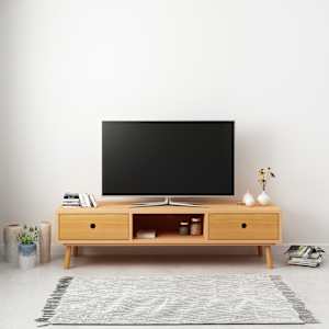 TV stolek 120 x 35 x 35 cm masivní borové dřevo