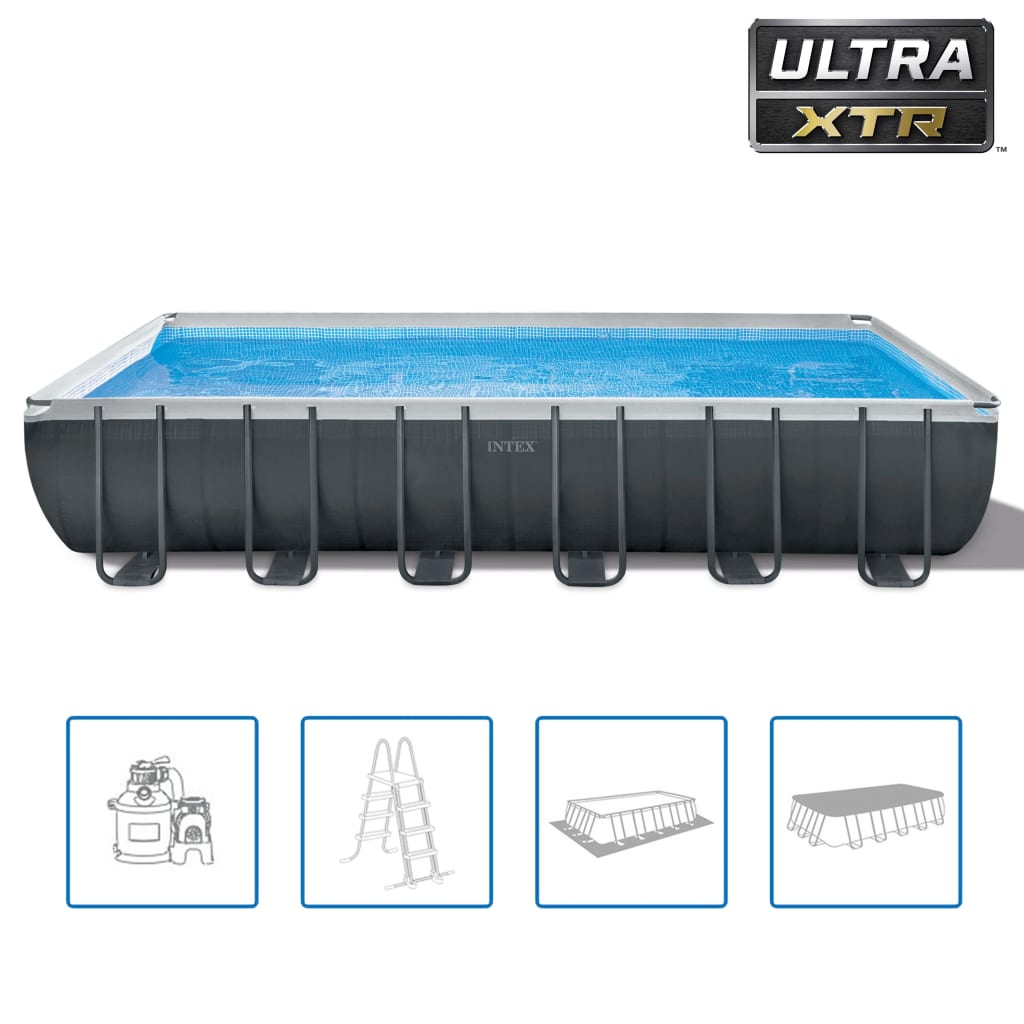 Intex Swimmingpool-Set Ultra XTR Frame Rechteckig 732 x 366 x 132 cm kaufen